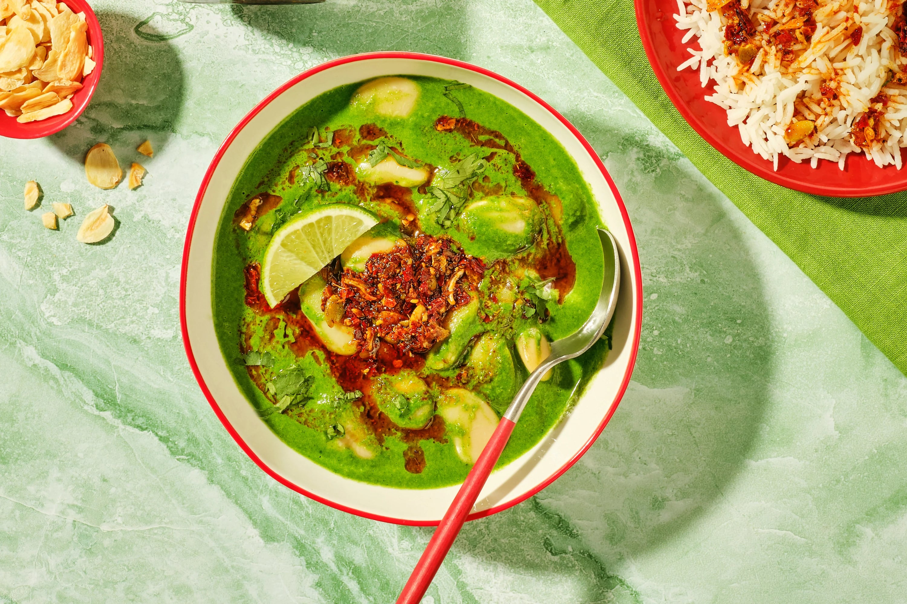 Herby Green Butterbean Coconut Curry