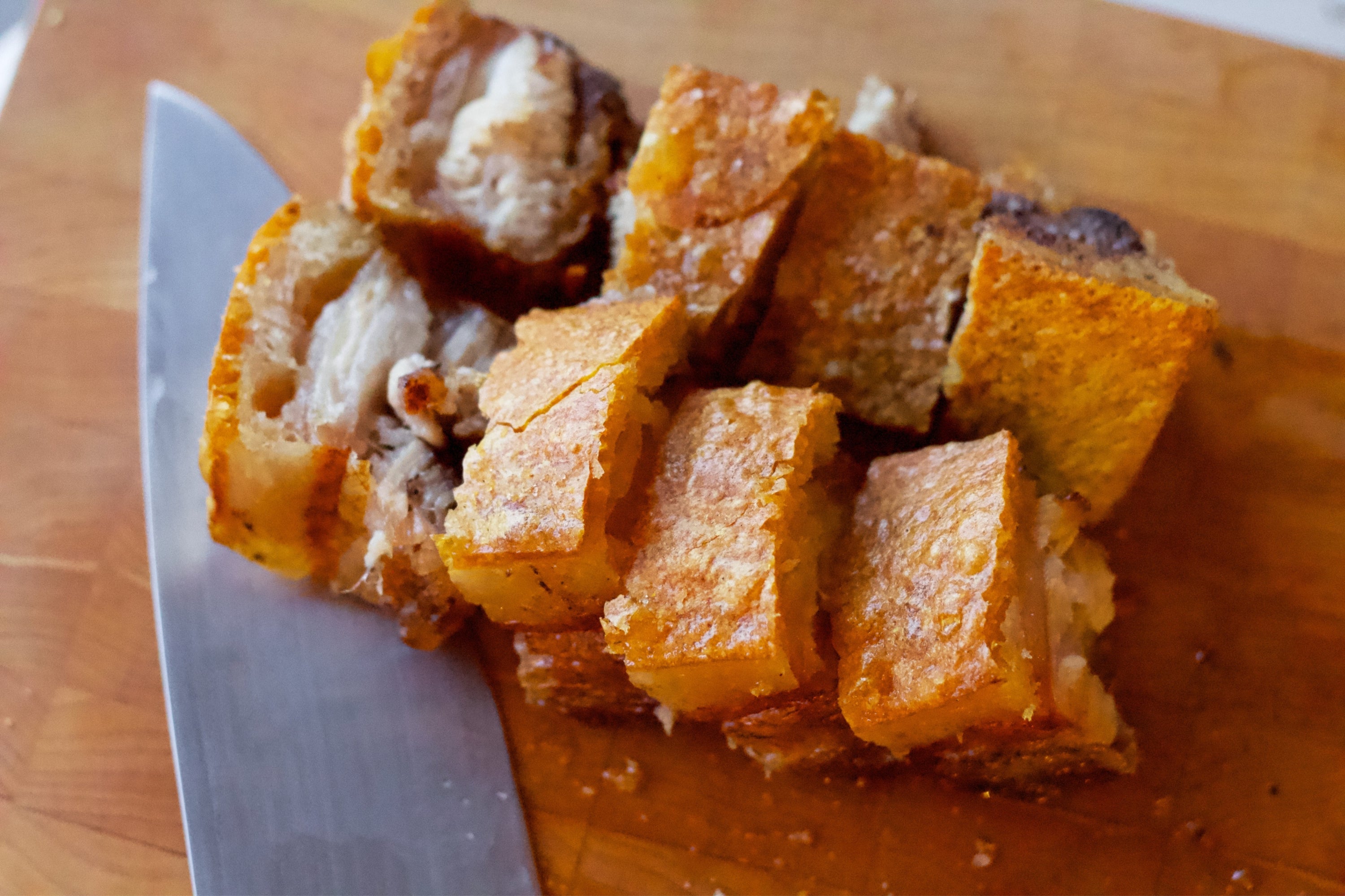 Crispy Jerk Spiced Pork Belly