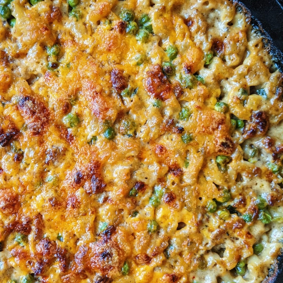 Mogambo, Sausage and Cheddar Mac and Cheese