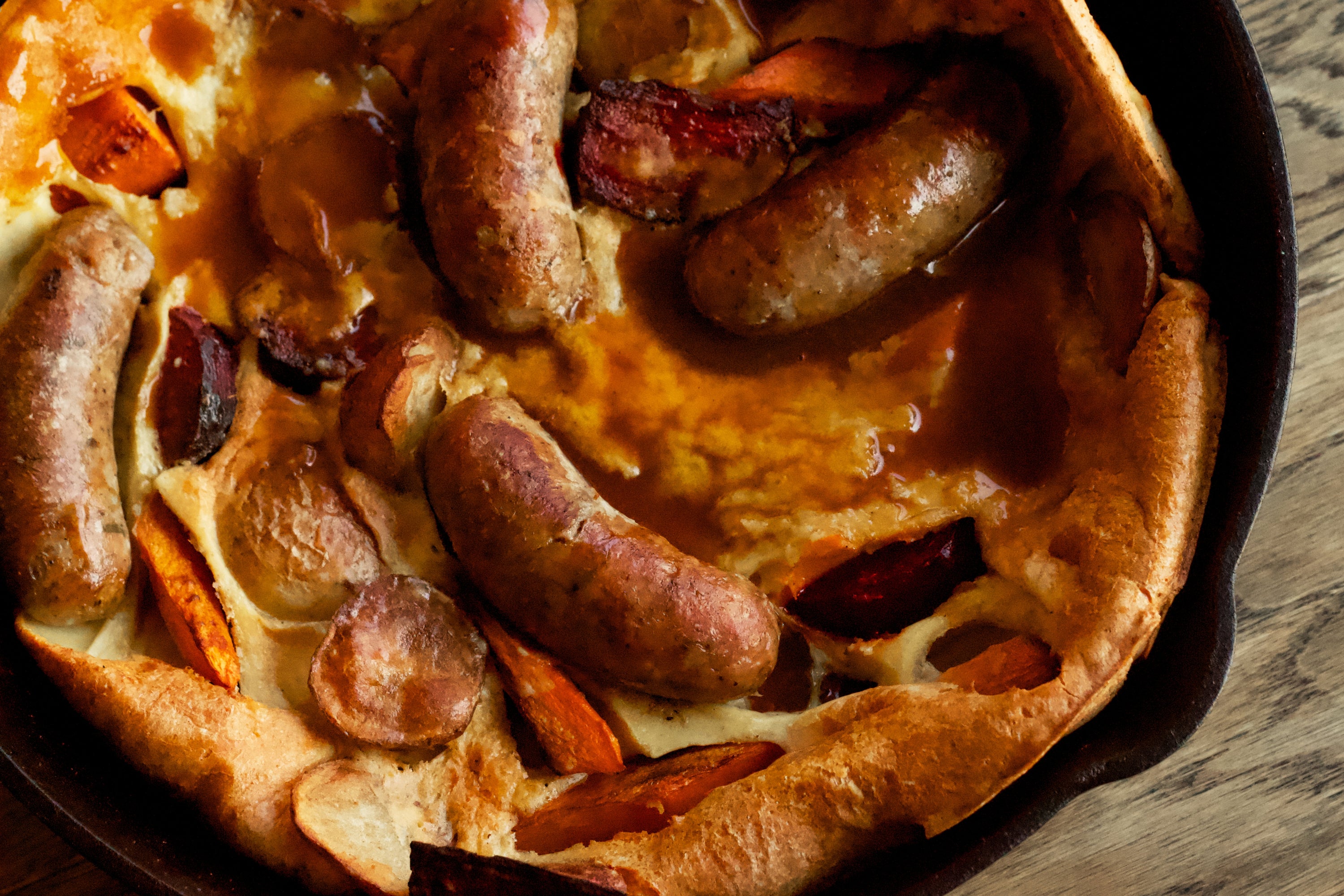 Toad And The (W)hole Gang with Garlic Gravy
