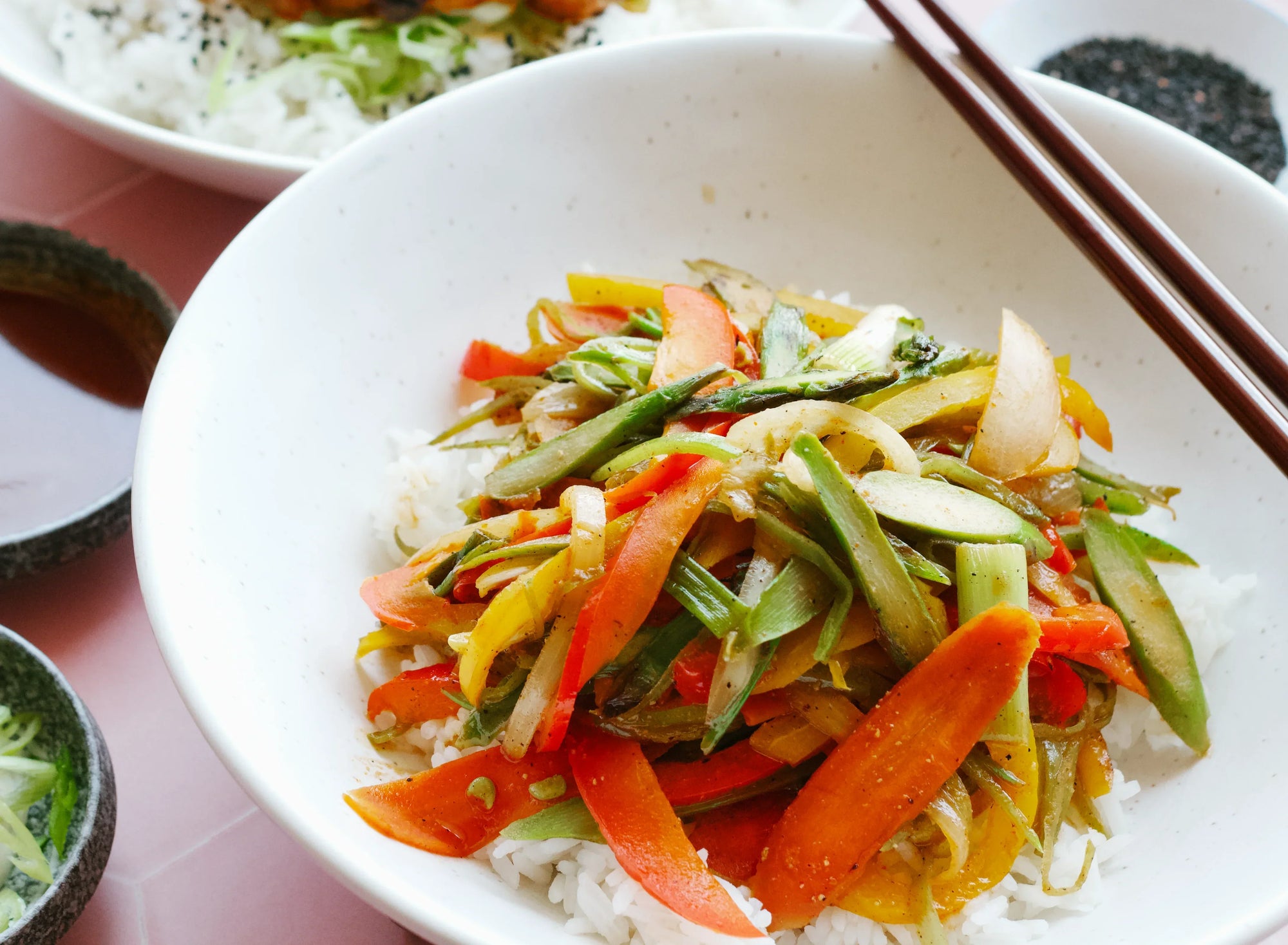 BBQ Veggie Stir Fry