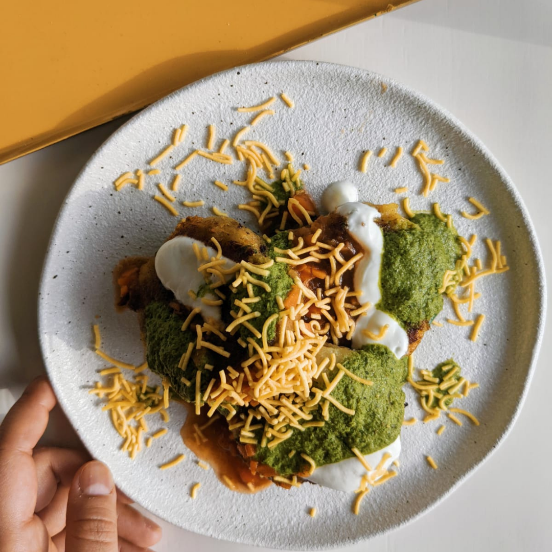 Aloo Tikki Chaat