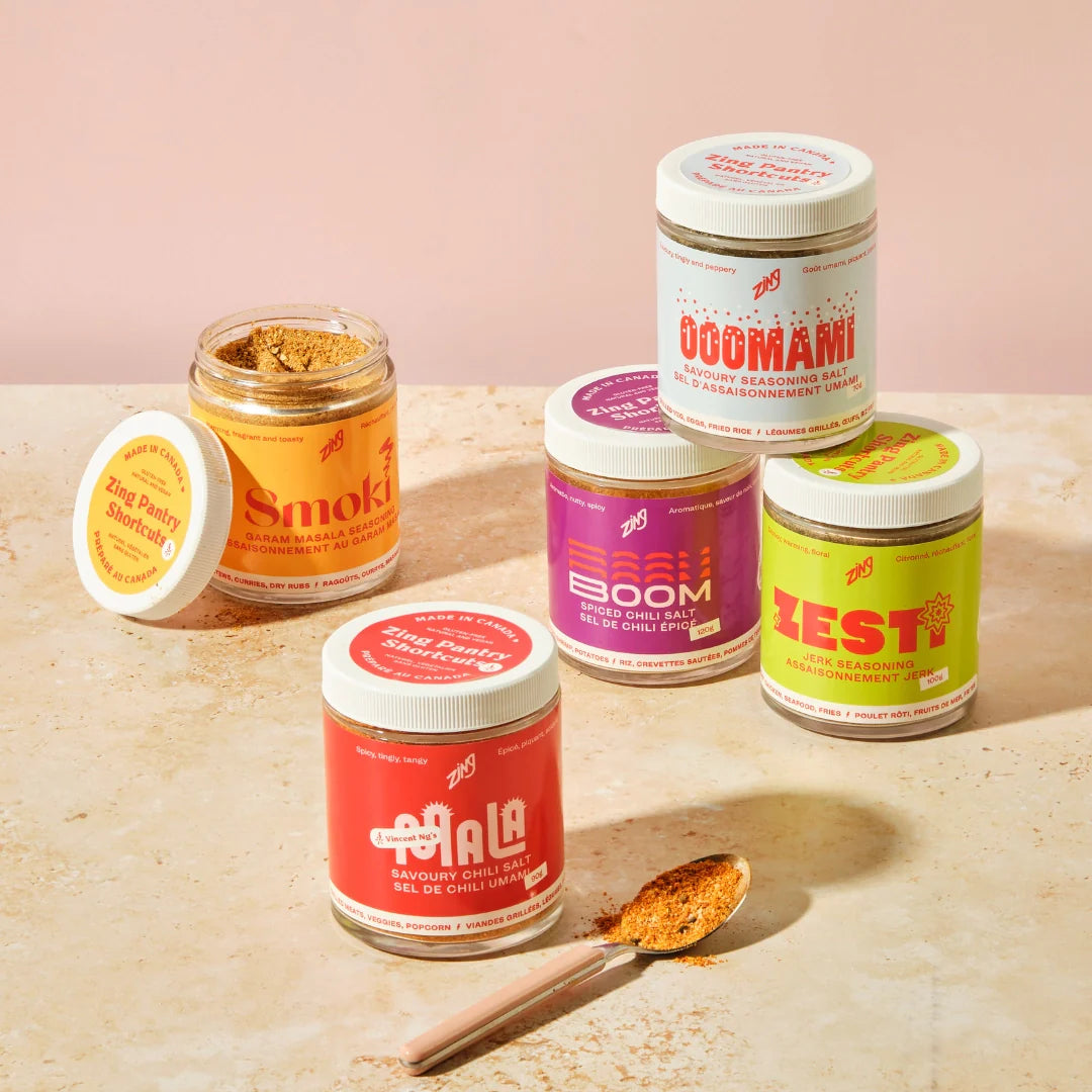 Bold Seasonings & Savoury Salts Made in Canada | Zing Pantry