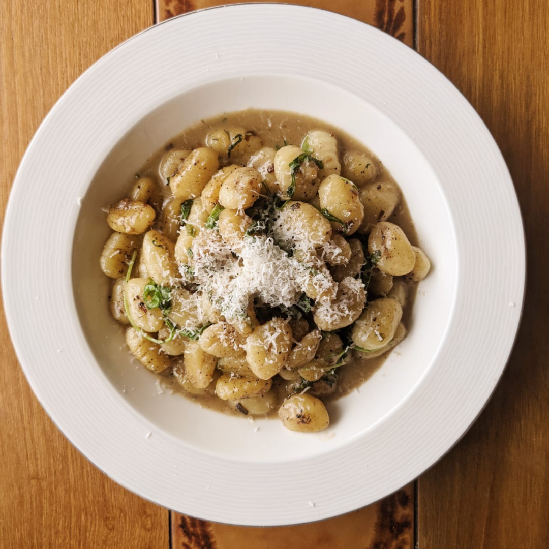 Zesti Gnocchi with a Butter Emulsion
