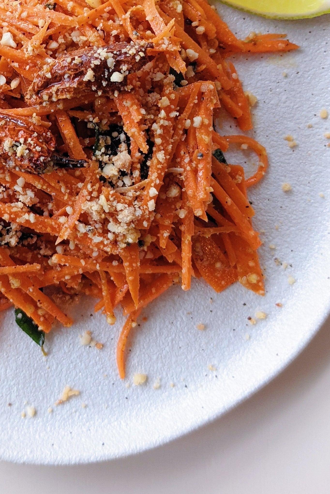 Jerk Spiced Carrot Kosambari