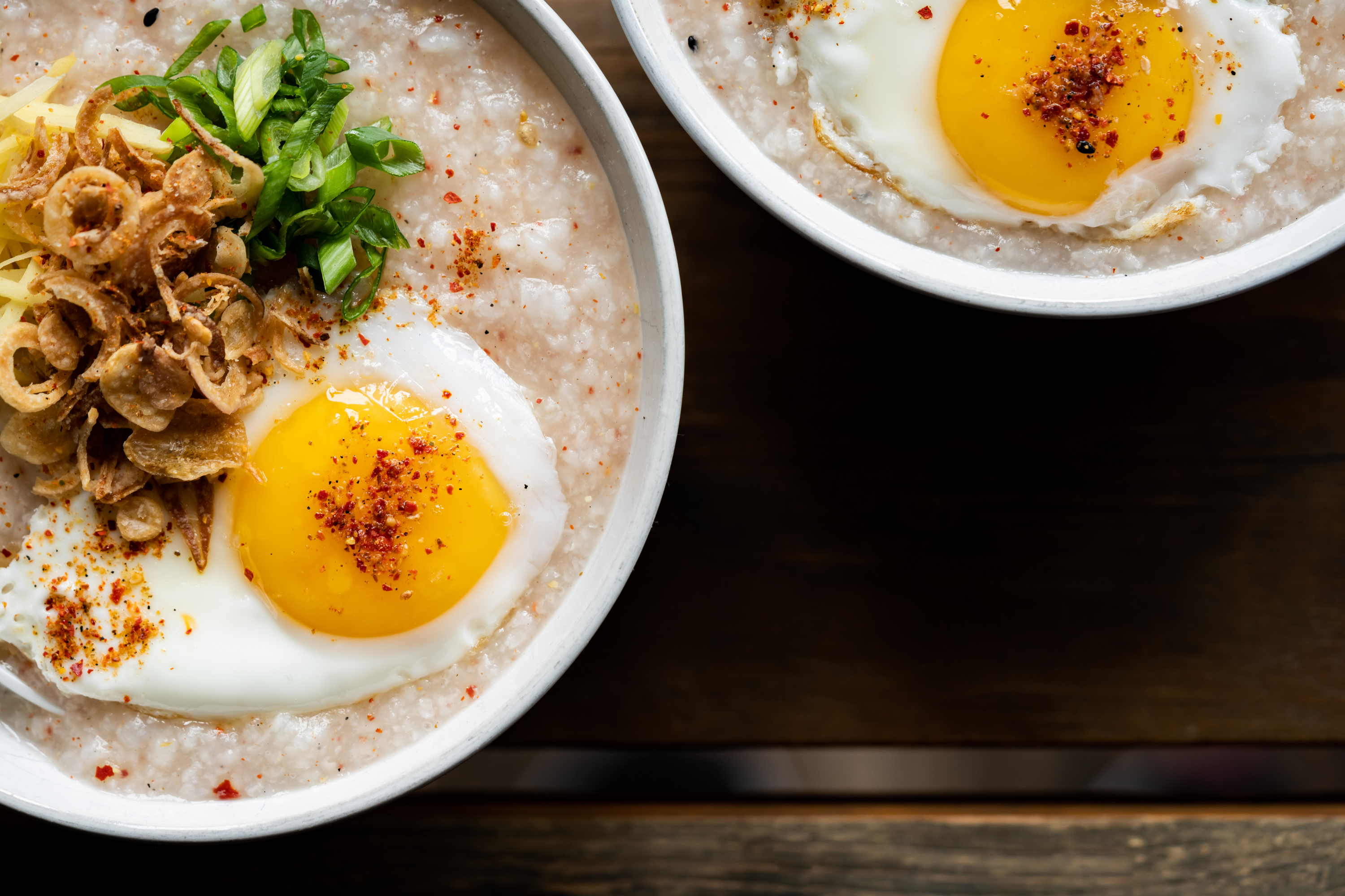 Spicy Egg Congee