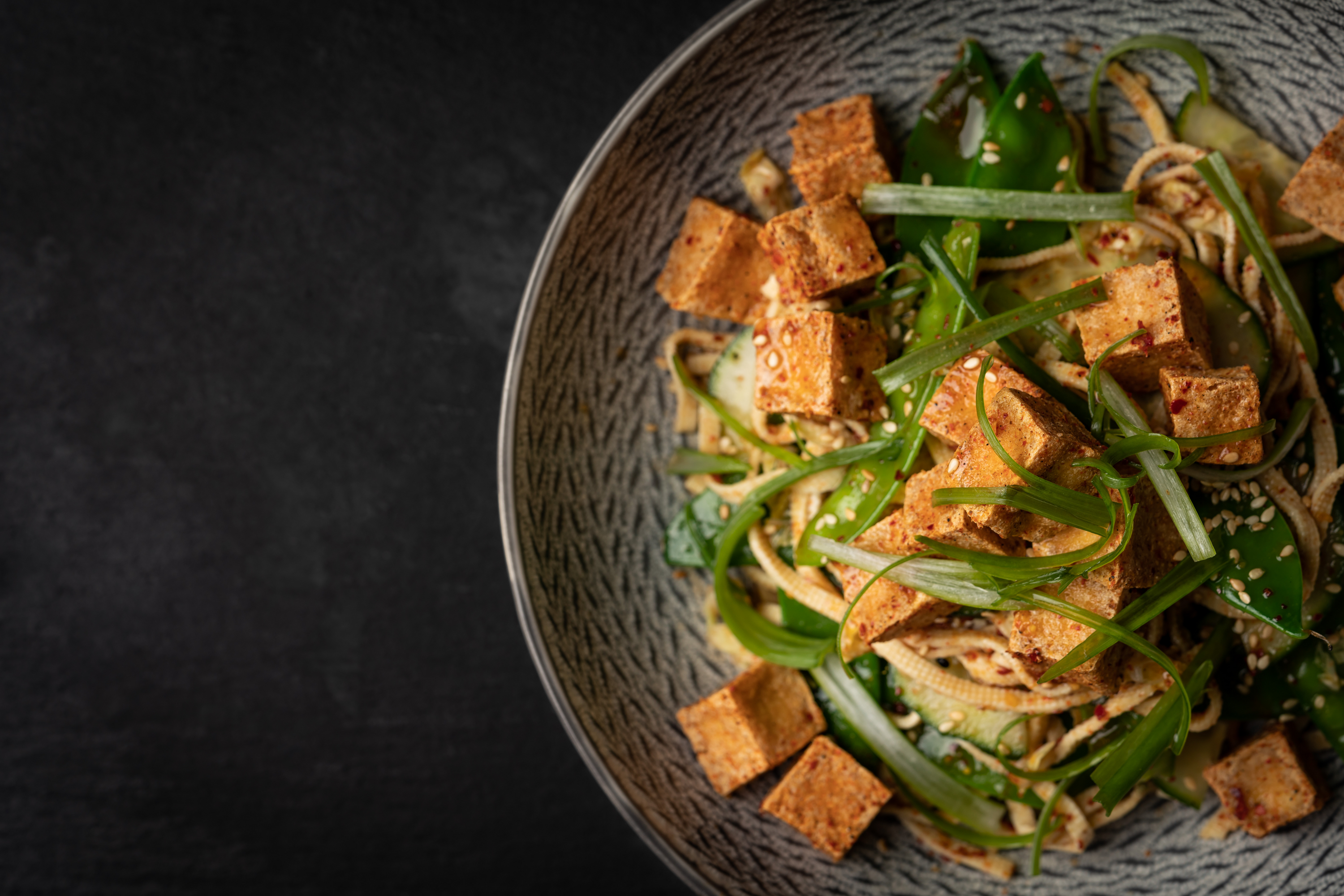 Spicy Tofu Salad
