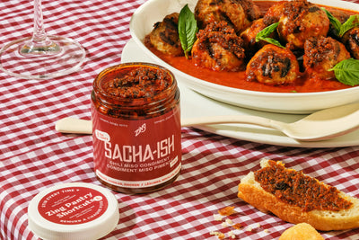 Chili Miso Meatball Marinara