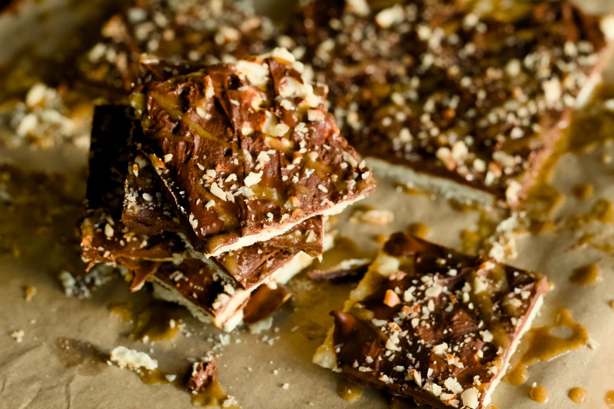 Earl Grey Cookie Drizzle Christmas Crack