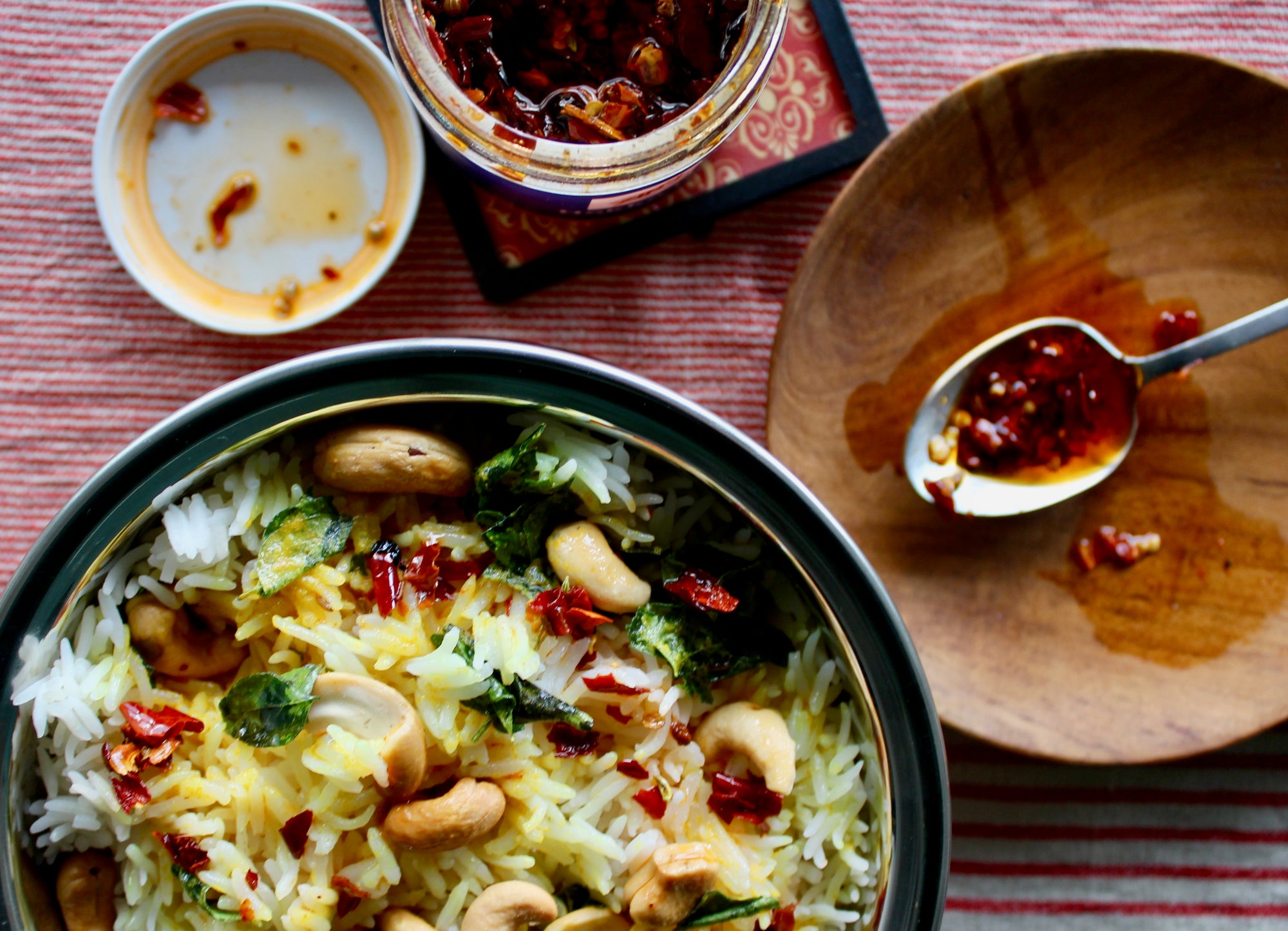 Hakka-ish Ghee Rice