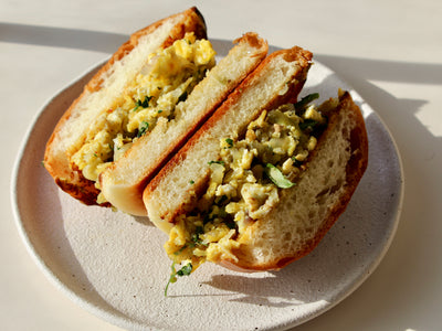 Akuri Breakfast Sandwich (Egg Sando)