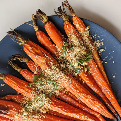 Honey Roasted Carrots with Smoki Dukkah