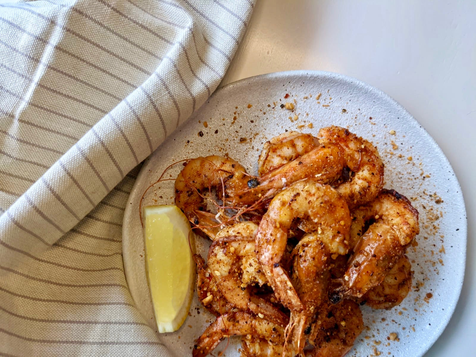5 Minute Pan-Fried Shrimp