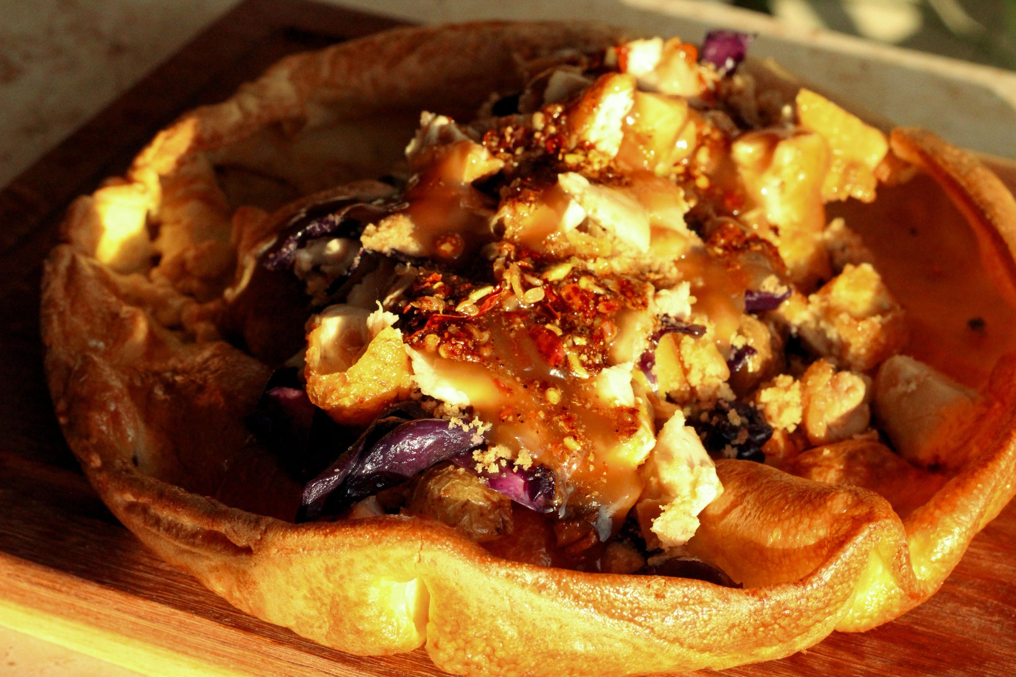 Yorkshire Pudding Burrito
