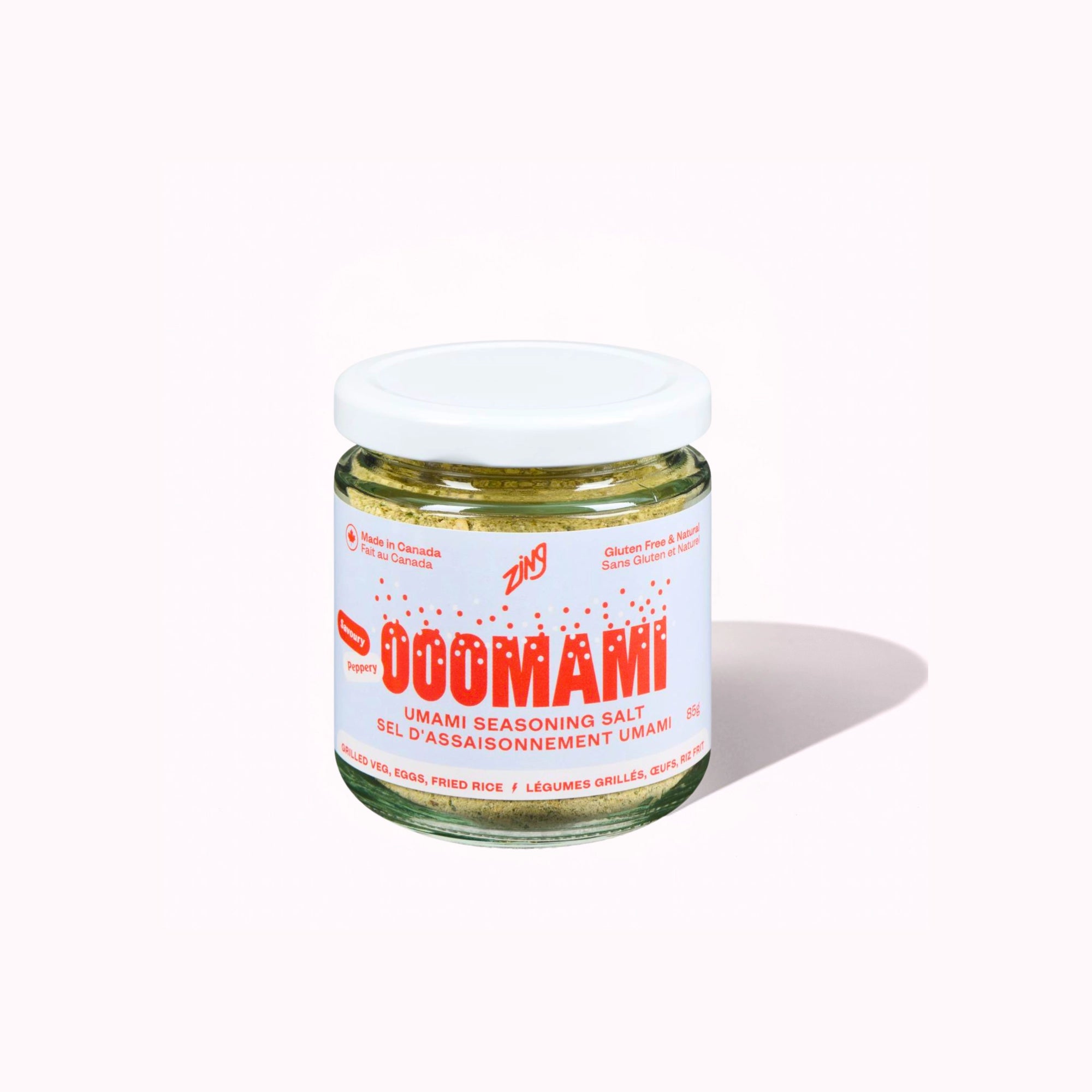 Zing Ooomami Umami Seasoning Salt 85 g jar