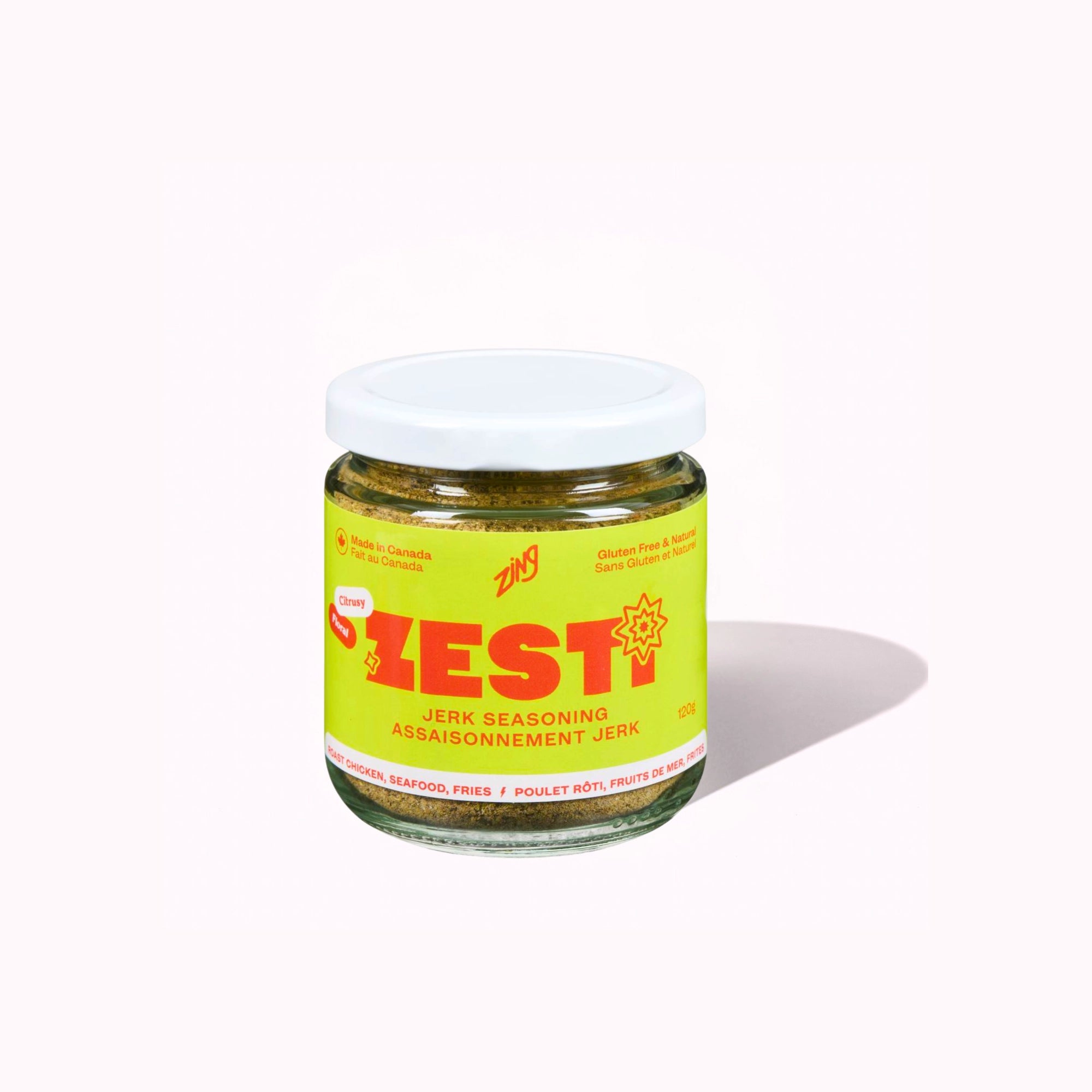 Zing Zesti Jerk Seasoning 120 g jar