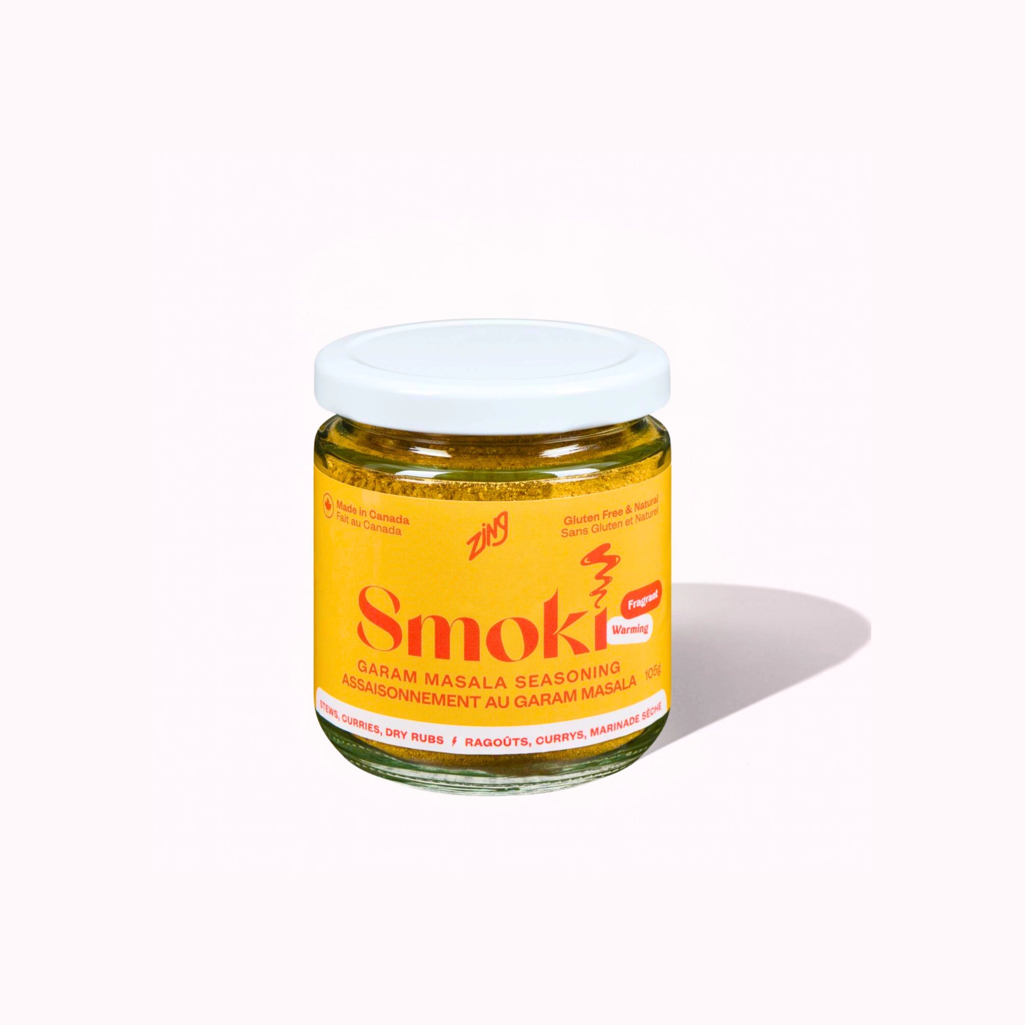 Zing Smoki Garam Masala Seasoning 105 g jar